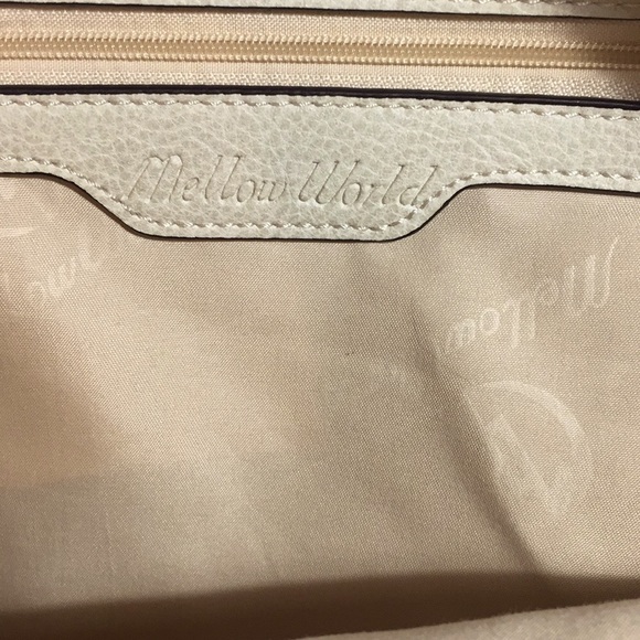 MELLOW WORLD VEGAN LEATHER LACEY BEIGE BACKPACK PURSE🎒 - Picture 9 of 13